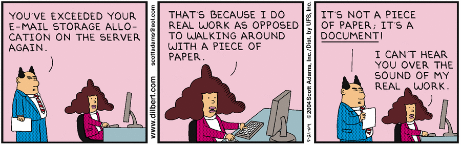 Dilbert Cartoon